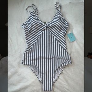 One Piece open back bathing suit
